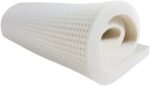 2" Extra-Firm Mattress Topper | Organic Latex| Made in The USA | Luxurious Comfort | Soothing Pressure Point Relief | Support for Shoulders, HIPS, Back, and Knees | Queen