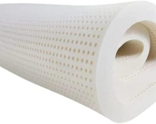 2" Extra-Firm Mattress Topper | Organic Latex| Made in The USA | Luxurious Comfort | Soothing Pressure Point Relief | Support for Shoulders, HIPS, Back, and Knees | Queen