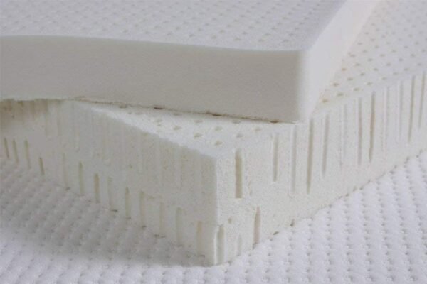 2" Extra-Firm Mattress Topper | Organic Latex| Made in The USA | Luxurious Comfort | Soothing Pressure Point Relief | Support for Shoulders, HIPS, Back, and Knees | Queen