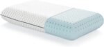 Standard Gel Memory Foam Pillow Size-1-Pack-Medium Plush Feel-Neck and Shoulder Support-Side, Stomach, and Back Sleepers-Home, Hotel, & Hospital Essentials- Certified, White