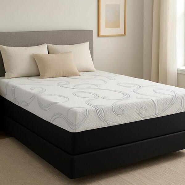 6" Organic Latex Mattress – Medium Firmness, Natural & Eco-Friendly Bed for Pressure Relief & Support – Breathable & Durable ( XL)