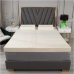 100% Natural Latex Mattresses Single Double Hotel Mattress Family King Queen  Full Size - 3/4 Inch - Organic Cover Included,10cm,190x220cm(75x87in)