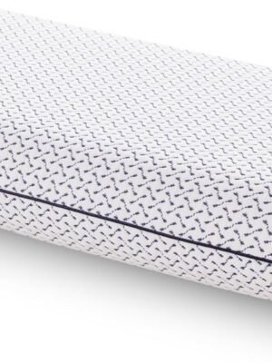 Gel Memory Foam Pillow, King, White