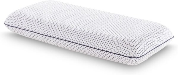 Gel Memory Foam Pillow, King, White