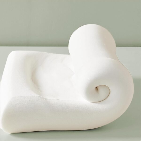 Memory Foam Pillow with Cooling Cover, Bed Pillow for Sleeping, Medium Pillow for Back/Side/Stomach Sleepers, Queen Size