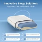 Memory Foam Pillow Standard Size, Dual-Firmness for Side, Back and Stomach Sleepers, Bed Pillow with Better Support and Durability