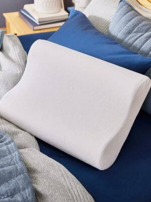 Memory Foam , Queen Size, Head, Neck, and Shoulder Alignment, Side and Back Sleepers, Medium Support